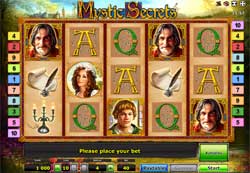 Игровые автоматы без регистрации Mystic Secrets